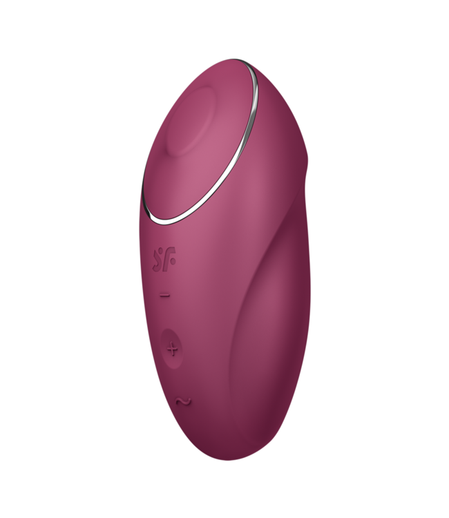 Satisfyer Satisfyer Tap Climax 1 Rood - 11 Tapping Variaties & Vibratieprogramma's