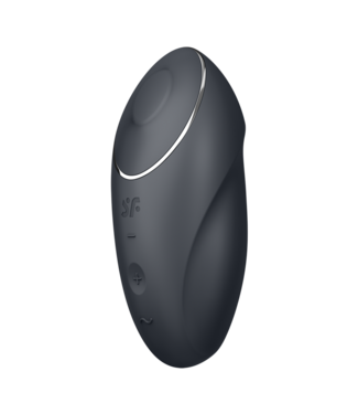 Satisfyer Satisfyer Tap Climax 1 Grey: Dual Vibrator with 22 Pleasure Settings