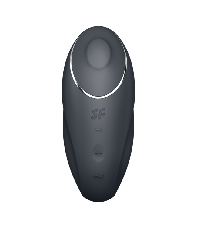 Satisfyer Satisfyer Tap Climax 1 Grey: Dual Vibrator with 22 Pleasure Settings