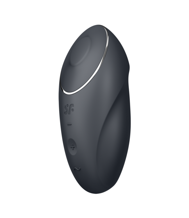 Satisfyer Satisfyer Duale Vibrator Tap & Pulse 11 Programma’s Waterdicht Grijs