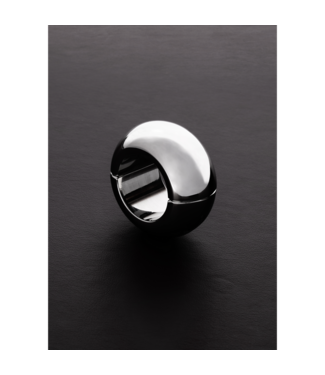 Steel by Shots Comfort & Style Stainless Steel Oval Ball Stretcher with Split Ring Design