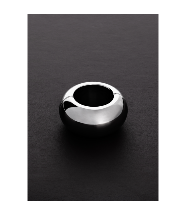 Steel by Shots Roestvrij Stalen Ovale Ball Stretcher Met Splitring En Inbussluiting
