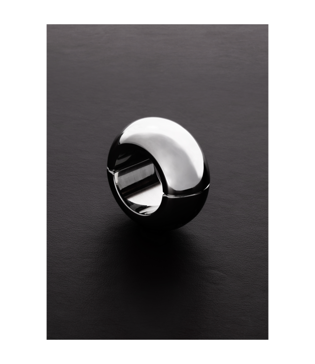 Steel by Shots Roestvrij Stalen Ovale Ball Stretcher Met Splitring En Inbussluiting