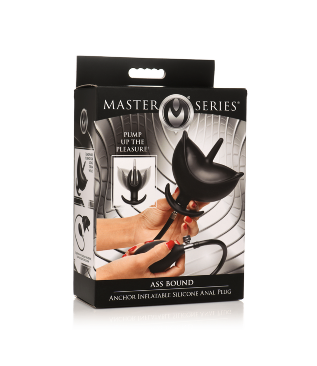 XR Brands Bad Buoy 69.2 cm Inflatable Black Anal Plug for Ultimate Pleasure