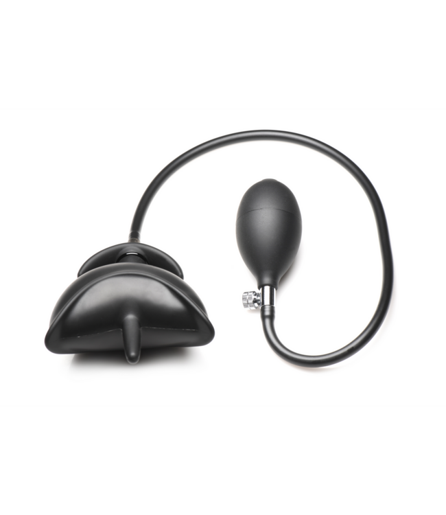 XR Brands Bad Buoy 69.2 cm Inflatable Black Anal Plug for Ultimate Pleasure