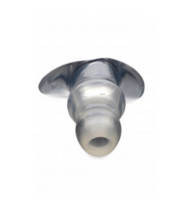 XR Brands Klarer hohler Analplug Extra groß - Intensives anales Vergnügen