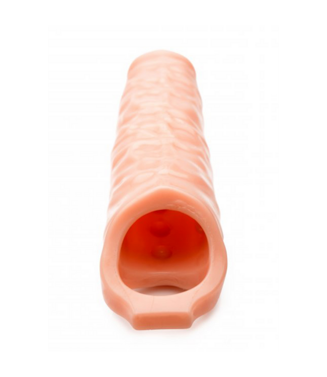 XR Brands Enhanced Penis Sleeve - 3 cm Extra Length & Comfort by XR Brands