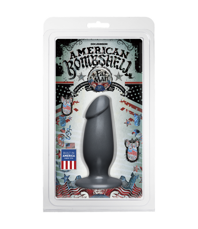 Doc Johnson American Bombshell Fat Man Butt Plug 17,5 cm – Robuust, Veilig & Aantrekkelijk
