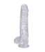 Doc Johnson Realistische 10'' Dildo met Suction Cup – Veilig & Handsfree Plezier!