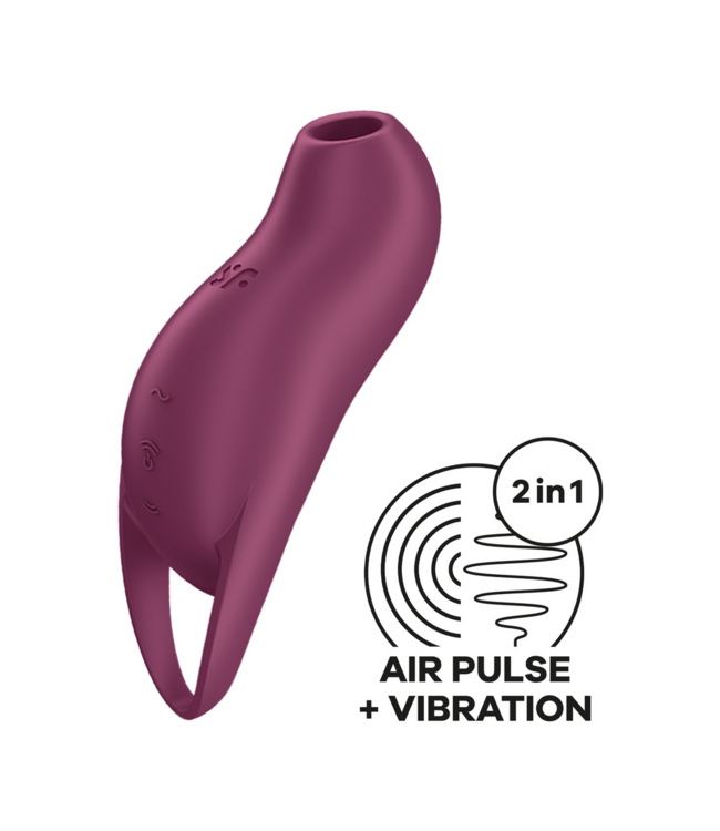Satisfyer Pocket Pro 1 Paars – Ultieme Clitorale Stimulator met Duale Motoren