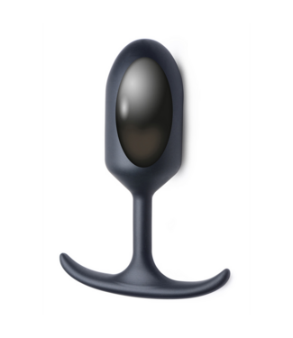 XR Brands Premium Weighted Silicone Anal Plug - Comfortable Tapered Design