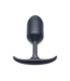 XR Brands Premium Weighted Silicone Anal Plug - Comfortable Tapered Design