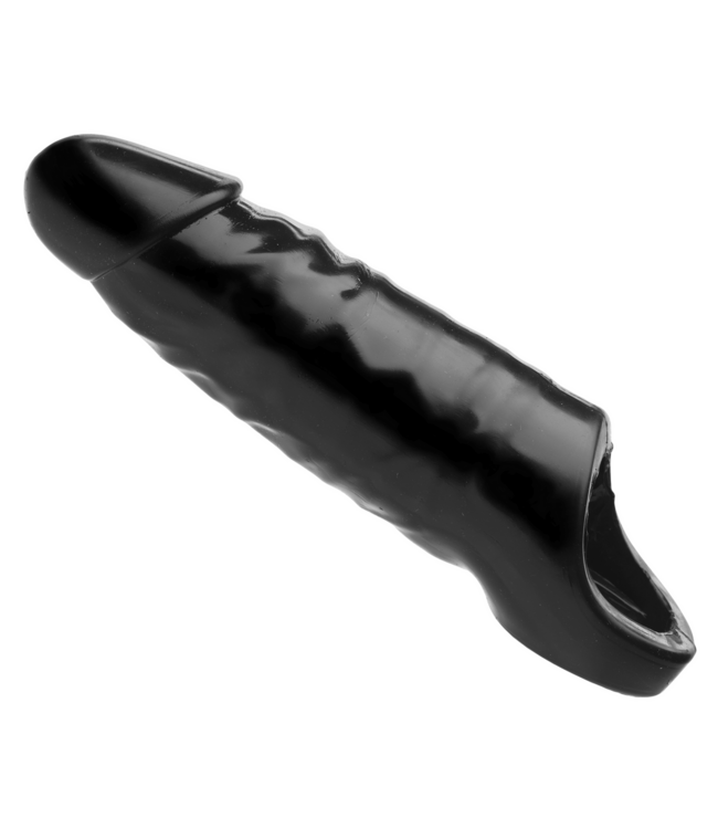 XR Brands Zwarte Mamba XXL Dildo – Indrukwekkend Groot & Realistisch Genot voor Plezier