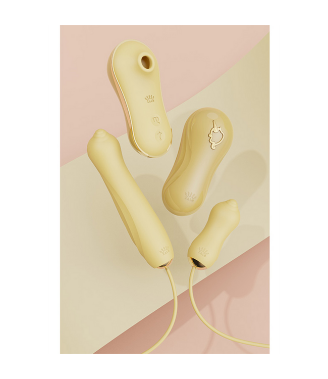 Zalo Zalo UNICORN Innovatieve Zuigvibrator Set met Vibratie & Stuwstuk