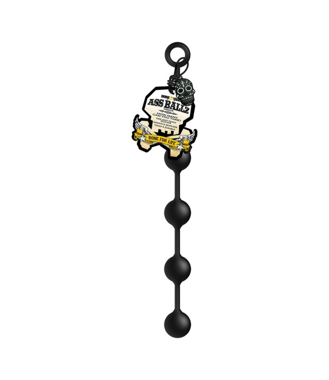 Boneyard Comfortable 43 cm Silicone Anal Beads - Hypoallergenic and Durable