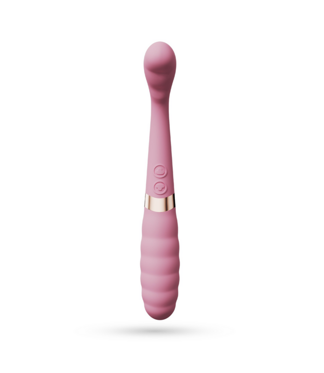 Crushious Pixie Double Vibrator – Waterproof, USB-Rechargeable, 10 Settings