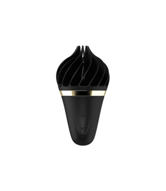Satisfyer Sweet Treat Tongue Spinnator - Black/Gold Sensual Clitoral Bliss