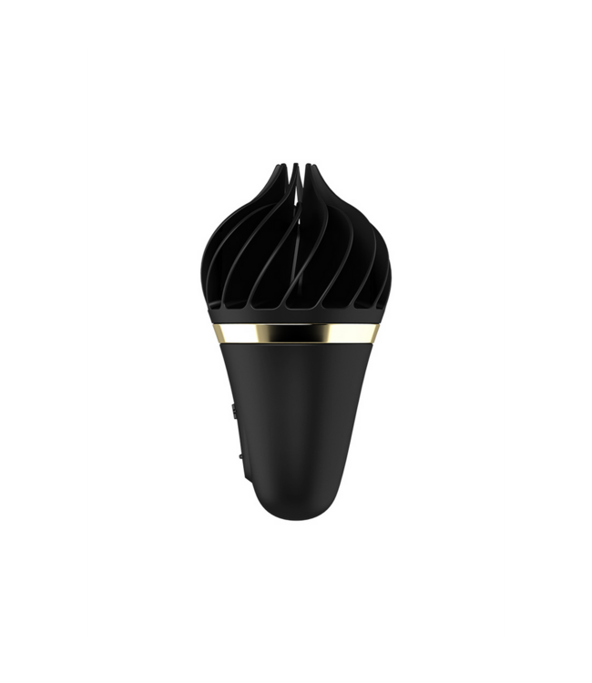 Satisfyer Sensuele Sweet Treat Tong Spinnator Zwart/Goud - Voor Onweerstaanbaar Genot