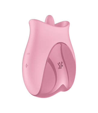 Satisfyer Flackernder Zungenvibrator Rosa – 8 Modi, USB-C, Silikon