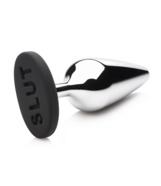 XR Brands Butt Slut Analplug 13 cm – Frecher Metall-Silikon Spielzeug
