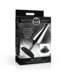 XR Brands Ondeugende Metaal & Siliconen Buttplug 13 cm - Perfect voor Avontuurlijke Nights