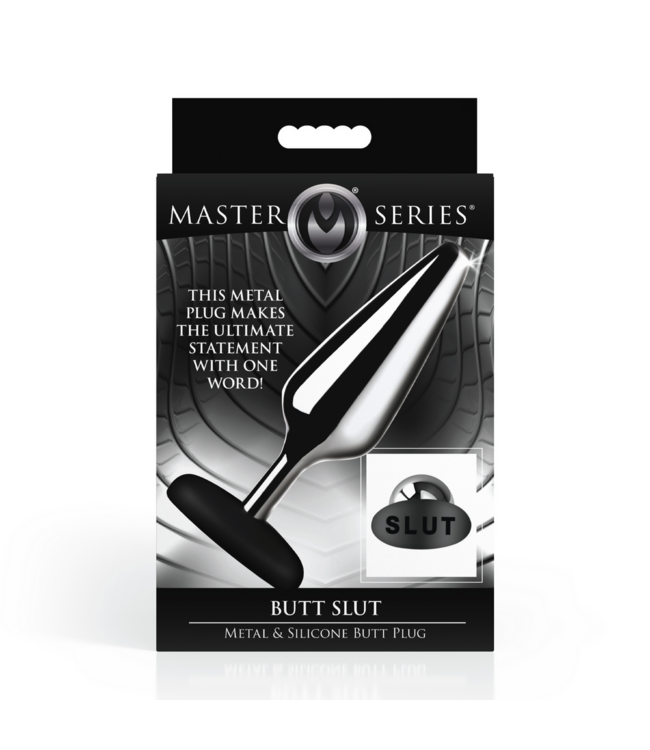XR Brands Ondeugende Metaal & Siliconen Buttplug 13 cm - Perfect voor Avontuurlijke Nights