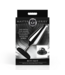 XR Brands Ondeugende Metaal & Siliconen Buttplug 13 cm - Perfect voor Avontuurlijke Nights