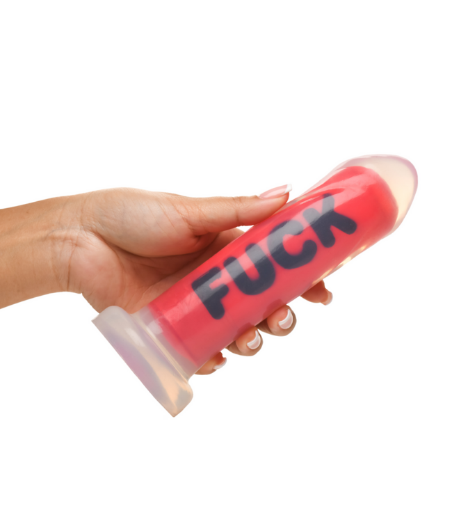XR Brands Premium Silikon-Dildo Rot 18,5 cm – Intensität & Komfort für dich!