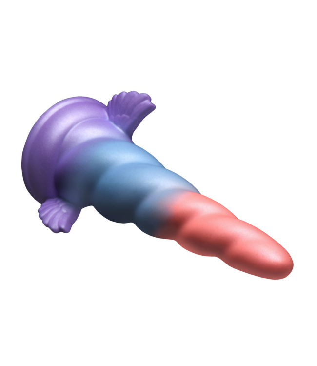 XR Brands Dream Rider Eenhoorn Dildo 19,5 cm | Magisch Spiraalplezier