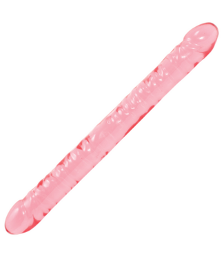 Doc Johnson Flexibele Dubbele Dildo 44,5 cm - Zachte, Antibacteriële Sil-A-Gel Dong