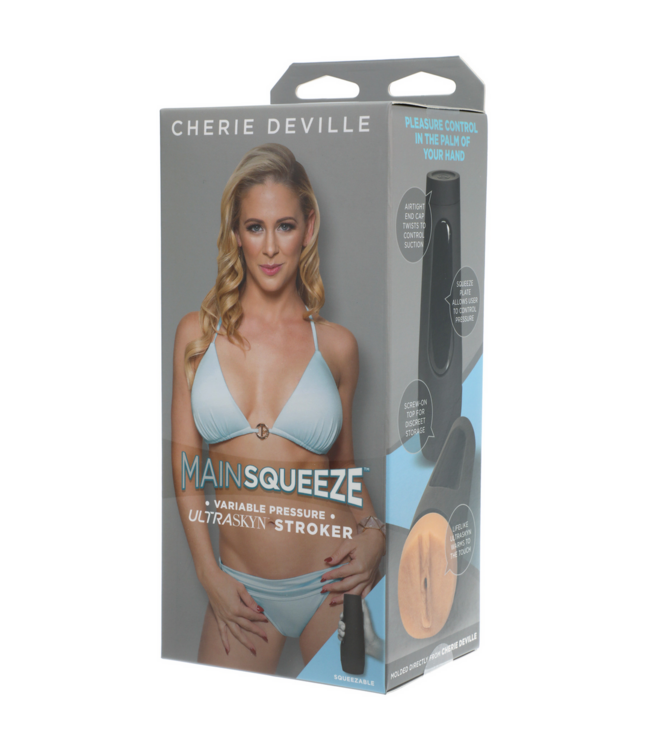 Doc Johnson Cherie DeVille ULTRASKYN Main Squeeze - Luxe Masturbator voor Intens Genot