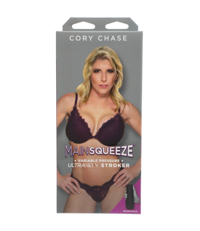 Doc Johnson Cory Chase ULTRASKYN Masturbator - Realistic Feel & Adjustable Suction