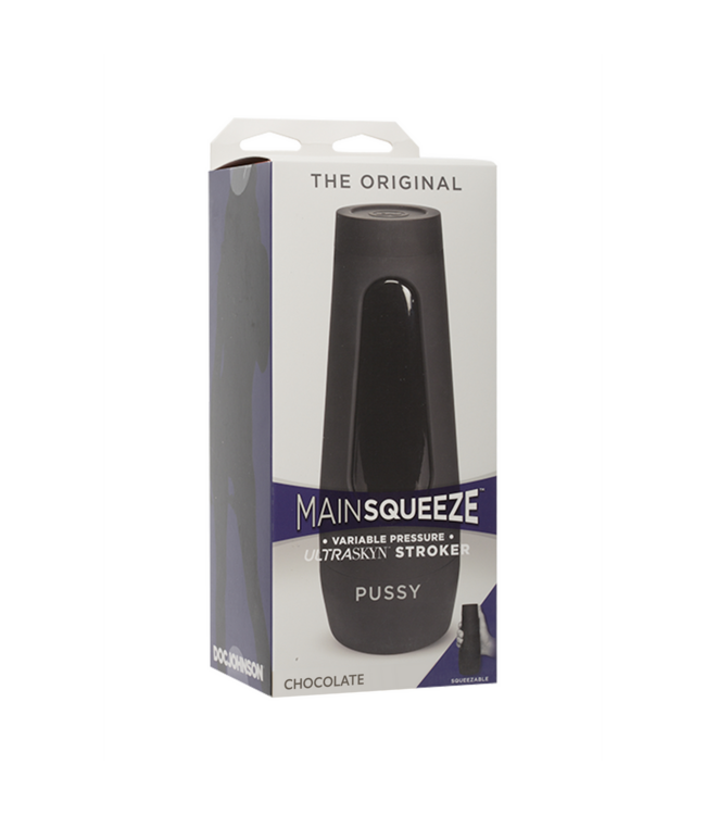 Doc Johnson Main Squeeze ULTRASKYN™ Masturbator - Realistische Texturen & Discreet Koffer