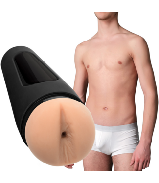 Doc Johnson Twink ULTRASKYN Butt Masturbator with Suction Cup & Discreet Case