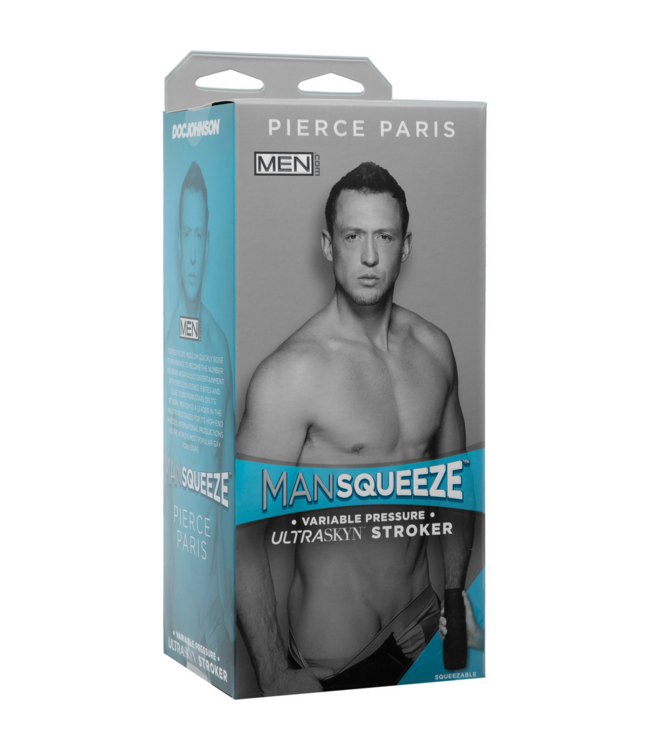 Doc Johnson Pierce Paris Man Squeeze ULTRASKYN Masturbator - Realistisch Genot
