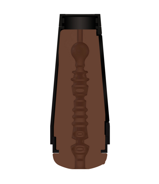 Doc Johnson Jenna Foxx Realistic ULTRASKYN Masturbator with Adjustable Squeeze Plate