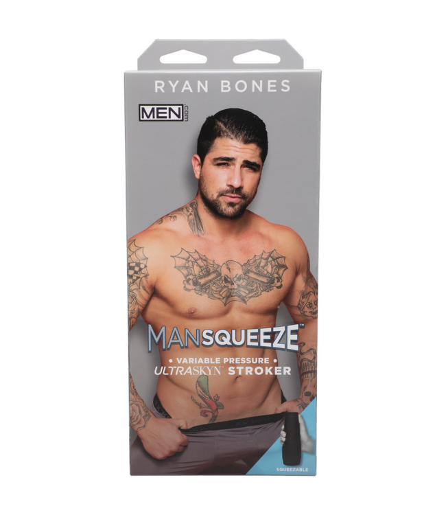 Doc Johnson Ryan Bones ULTRASKYN Realistic Man Squeeze Butt Stroker