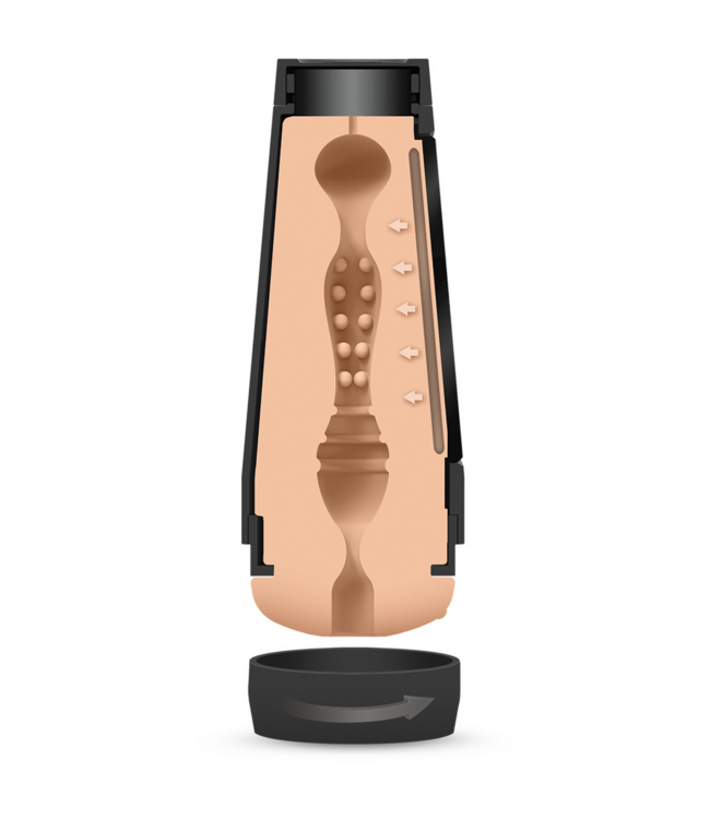 Doc Johnson Ryan Bones ULTRASKYN Realistic Man Squeeze Butt Stroker