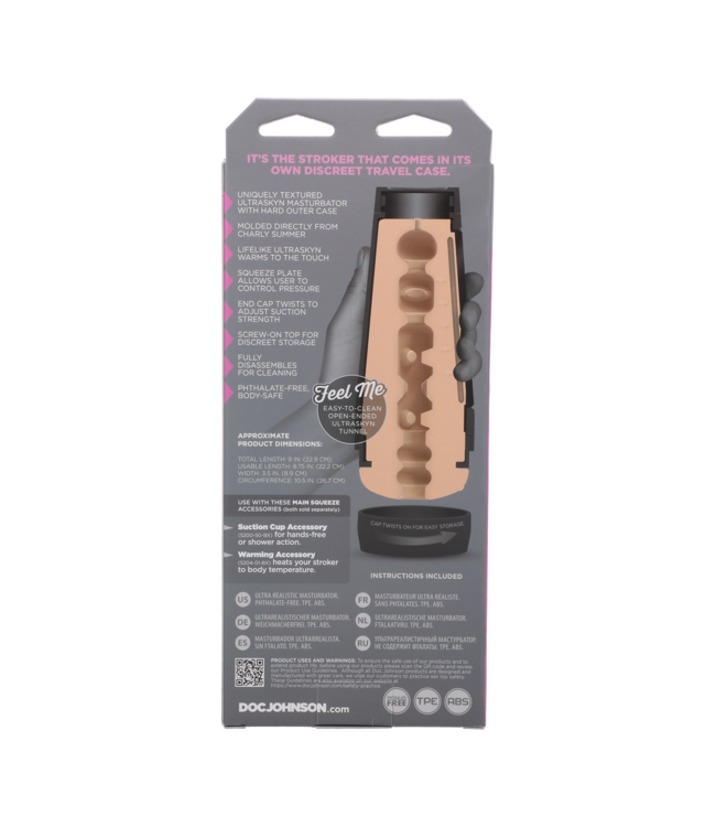 Doc Johnson Charly Summer Main Squeeze ULTRASKYN Masturbator - Realistisch Genot