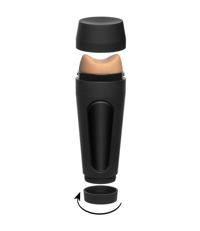 Doc Johnson Eva Elfie ULTRASKYN Main Squeeze | Realistisch Genot voor Thuisgebruik