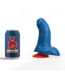 Fuck & Fist Realistische Blauwe Dildo met Zuignap - Gebogen en Flexibel - 14 cm
