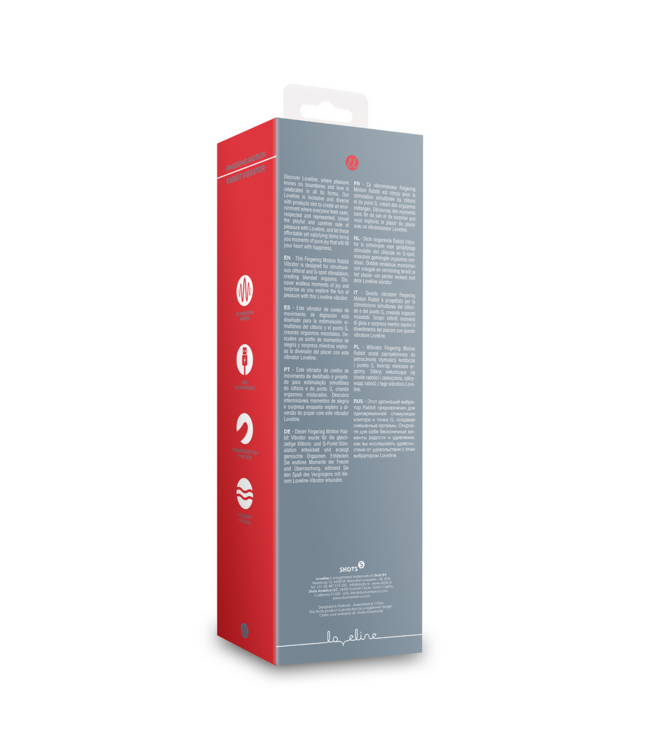 Loveline Sensuele Loveline Rabbit Vibrator – Voor Ongeëvenaarde Stimulatie en Genot