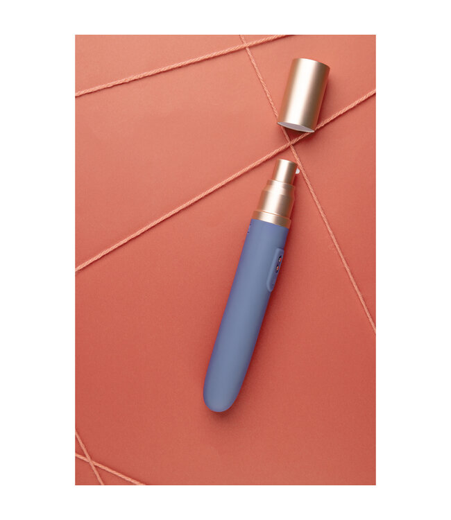 Loveline Blue Horizon Travel Vibrator: Compact, Powerful & Lubricant Included
