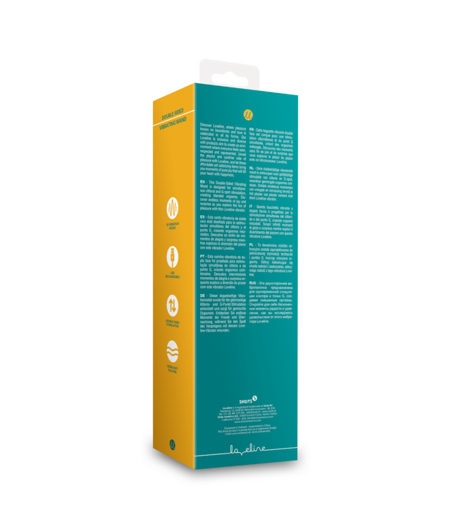 Loveline Intense Dubbelzijdige Vibrator Loveline - Voor Onvergetelijke Genotservaringen