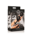 XR Brands Ass Rattler 12 cm: Zwarte Gewogen Silicone Anale Plug voor Plezier en Comfort