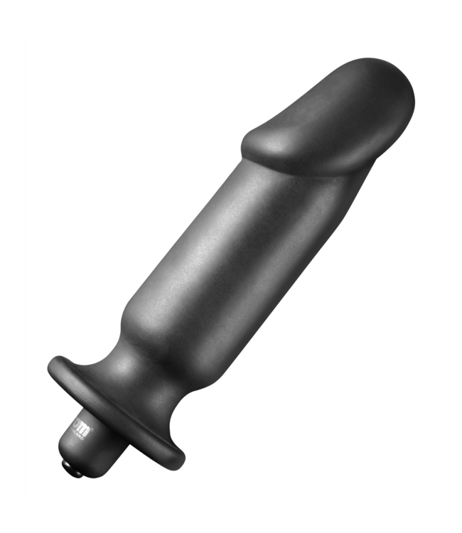 XR Brands Vibrierender Premium-Silikonplug 9 cm – Komfort & intensive Vibrationen