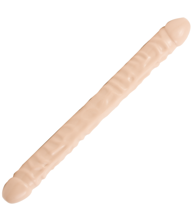 Doc Johnson Geäderter Doppelkopf-Dildo 44,5 cm – Realistisch & Flexibel für doppelten Spaß