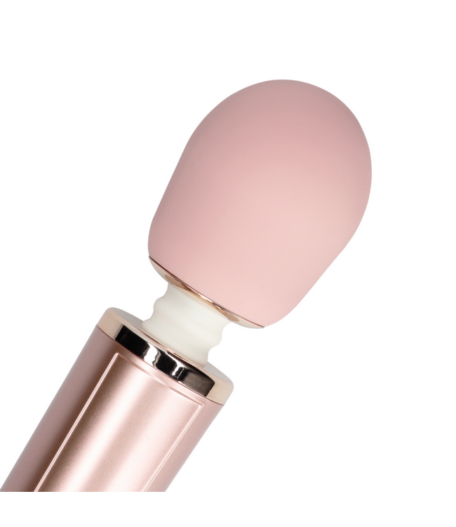 Loveline Intense Ontspanning met de Loveline Wand Vibrator in Roze Pink
