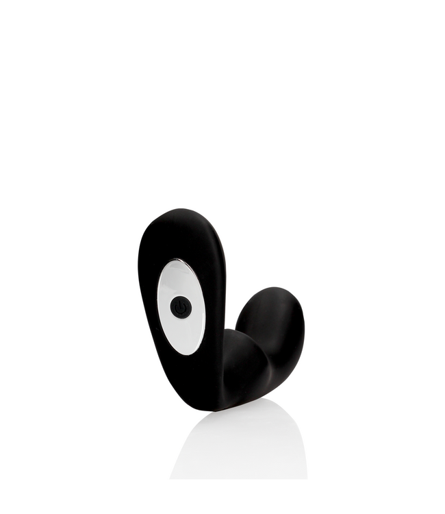 Ouch! Intense Prostaatmassager Zwart met Afstandsbediening en 10 Vibratiepatronen