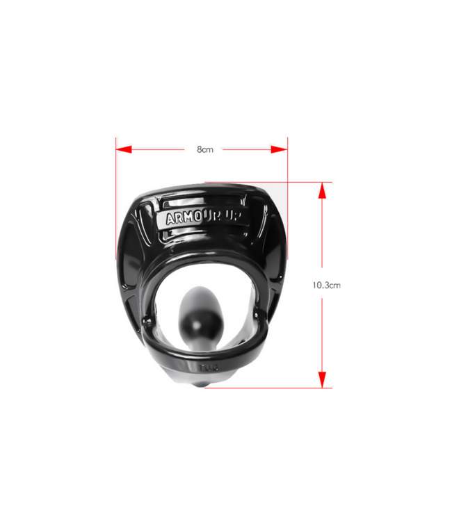 PerfectFitBrand Ervaar Genot met de Armour Tug Lock Cockring en Butt Plug - Klein